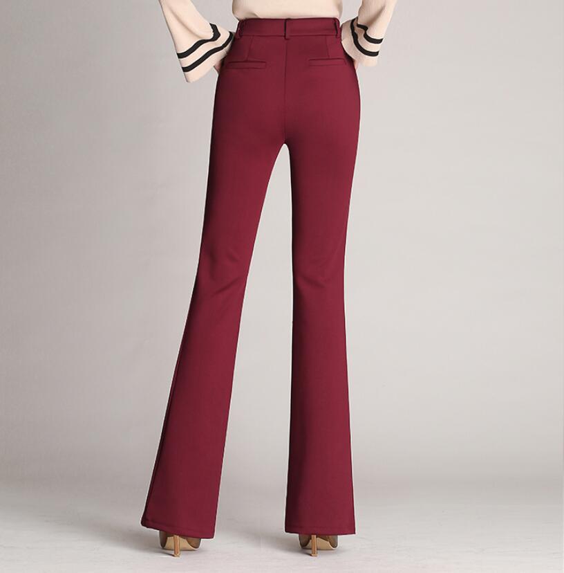LARGE SIZE BELL-BOTTOM PANTS