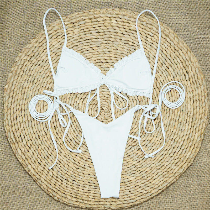 HIGH CUT SEXY MICRO BEACH WEAR BIKINI
