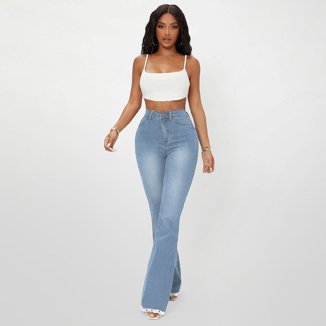 SLIM SOLID COLOUR PLUS SIZE JEANS