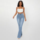 SLIM SOLID COLOUR PLUS SIZE JEANS