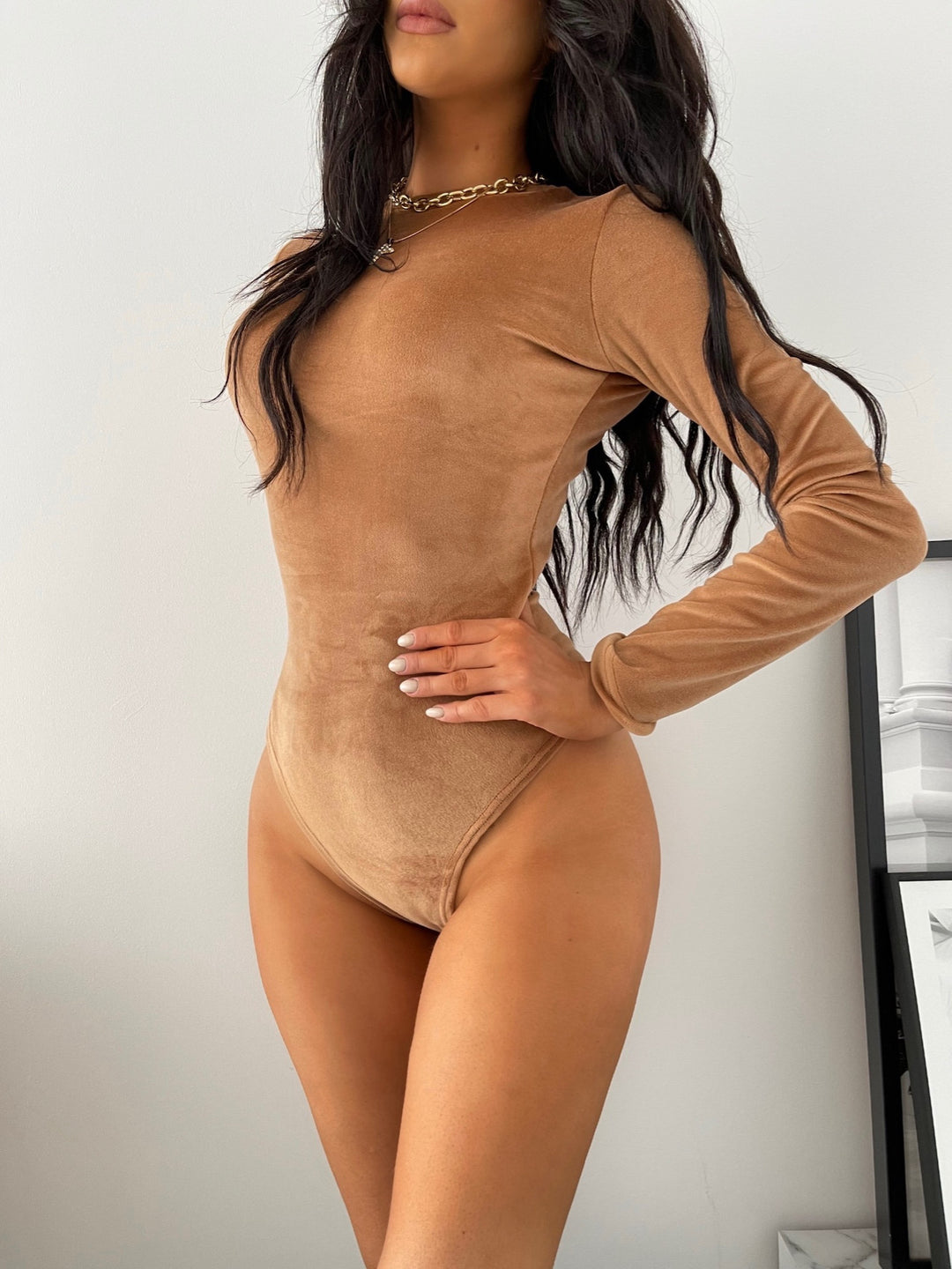 LONG SLEEVE SEXY JUMPSUIT