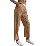 DRAWSTRING LEISURE PANTS