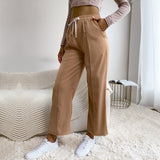 DRAWSTRING LEISURE PANTS