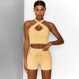 CROSS STRAP YOGA SUIT